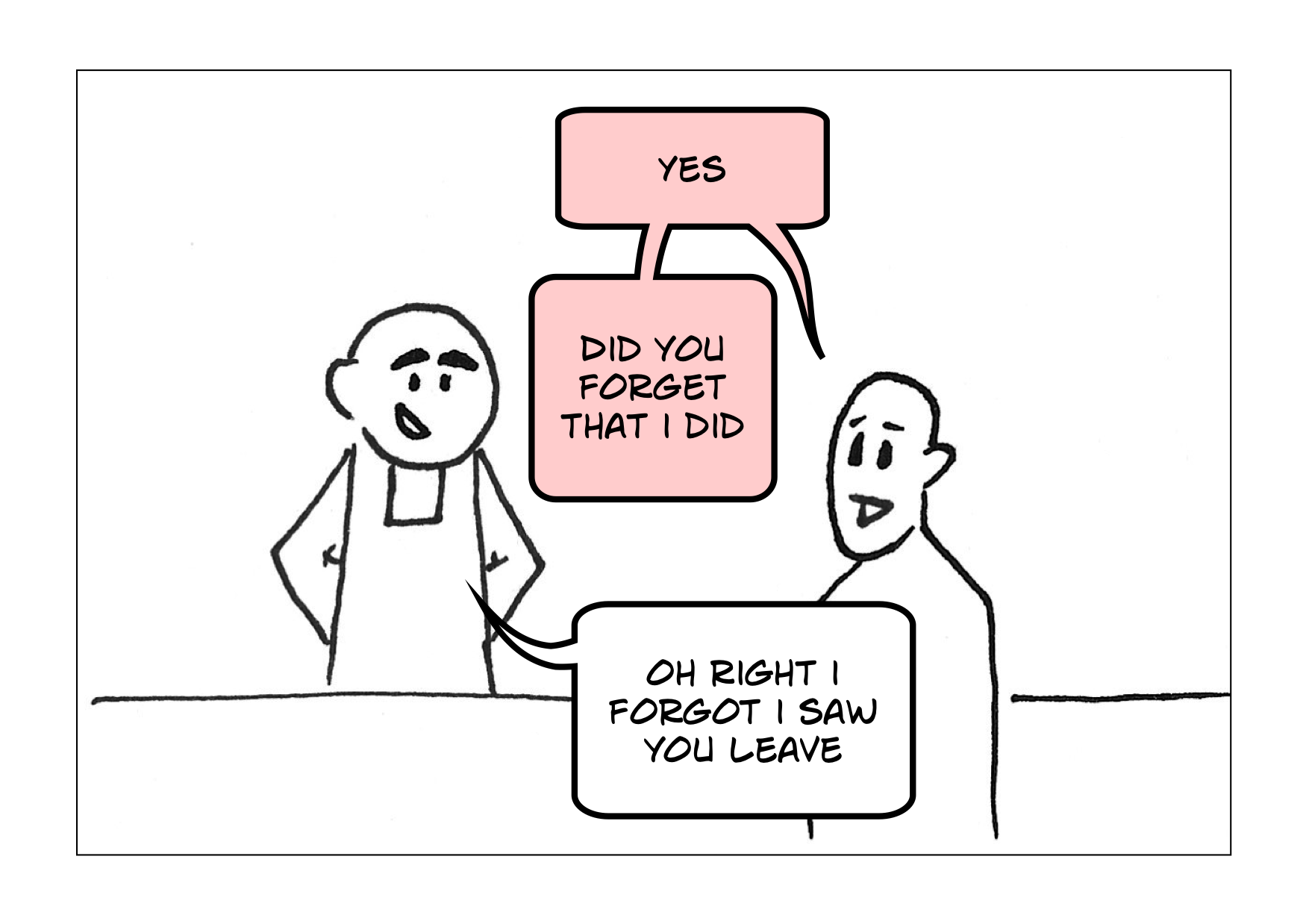 trouble